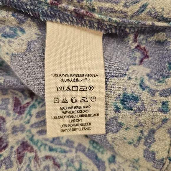 Free People Magic Mystery Tunic Bell Sleeve Top S - Picture 9 of 10